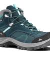 Decathlon Quechua Women's MH100 Waterproof Mid Hiking Shoes