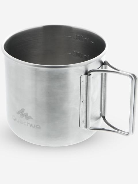 Decathlon Quechua MH150 0.4 L Stainless Steel Camping Mug