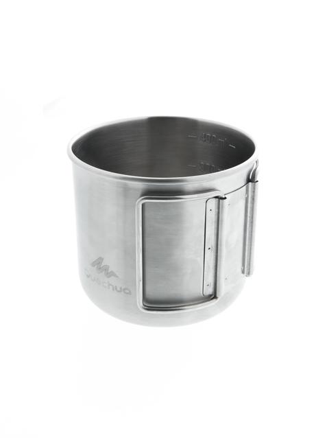 Decathlon Quechua MH150 0.4 L Stainless Steel Camping Mug