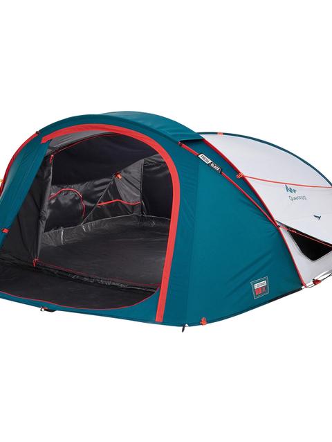 Decathlon Quechua 2 Second XL Fresh & Black Waterproof Pop Up Camping Tent 3 Person