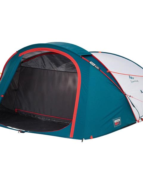 Decathlon Quechua 2 Second XL Fresh & Black Waterproof Pop Up Camping Tent 3 Person