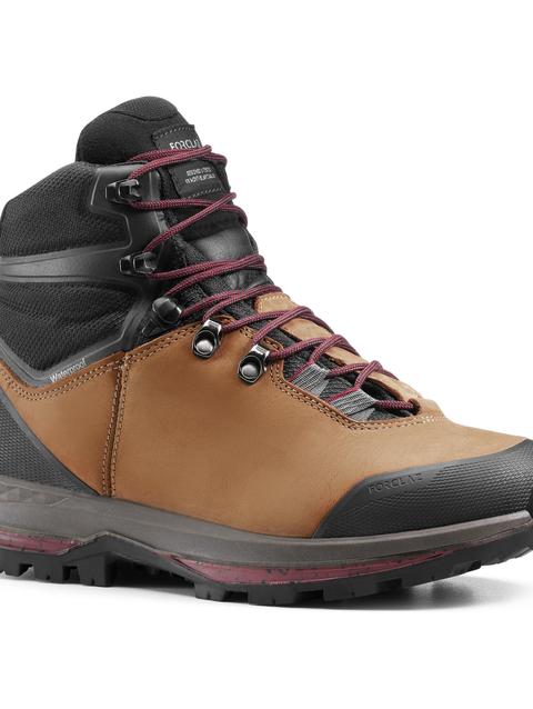 Decathlon Forclaz Trek 100 Flexible Leather Hiking Boots Women's