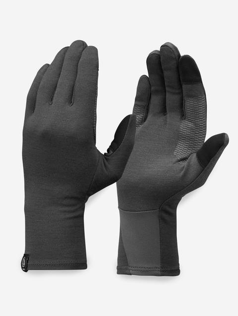 Decathlon Forclaz Adult MT500 Merino Wool Liner Gloves