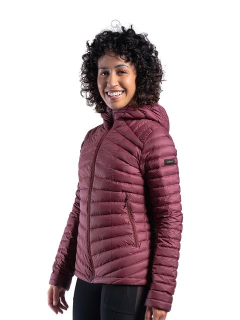 Decathlon Forclaz Women's MT100 Hooded Down Puffer Jacket