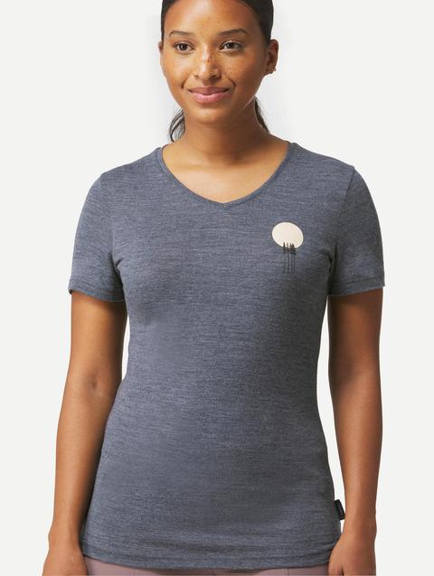 Decathlon Forclaz Women's Travel 500 Merino Wool T-Shirt