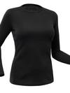 Decathlon Women's Ski Base Layer Top - BL 100 - Black