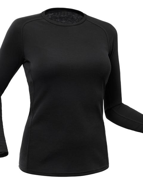 Decathlon Women's Ski Base Layer Top - BL 100 - Black