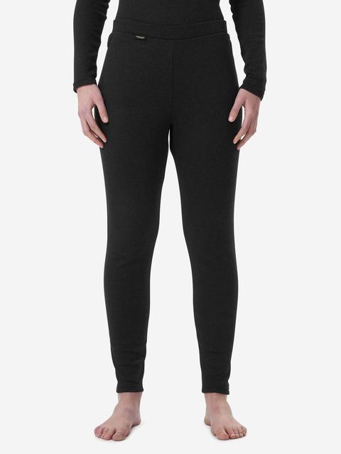 Decathlon Wedze WOMEN'S SKI BASE LAYER BOTTOM - BL 100 - BLACK