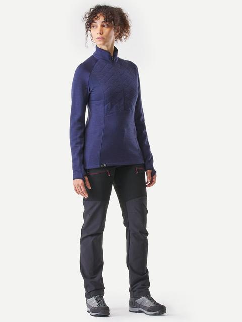 Decathlon Forclaz Women's MT900 Merino Wool Long-sleeve Shirt